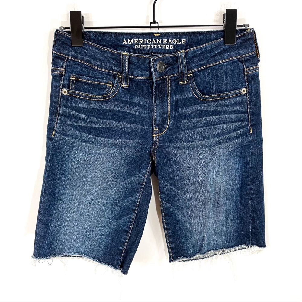 American Eagle Skinny Stretch Bermuda Shorts